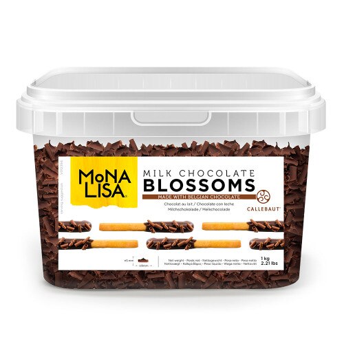 Mona Lisa Milk Chocolate Blossoms - 1kg